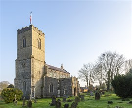 Village parish church St Peter and St Paul, Fressingfield, Suffolk, England, UK