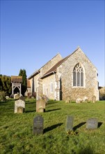 Village parish church of All Saints, Sutton, Suffolk, England, UK