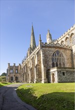 Historic church of Saint Mary the Virgin, Saffron Walden, Essex, England, UK