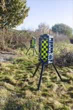 Armadillo Videoguard surveillance equipment used to observe detect protestors at HS2 protest site,