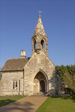 Sevington Victorian village school, Sevington, near Grittleton, Wiltshire, England, UK built 1848