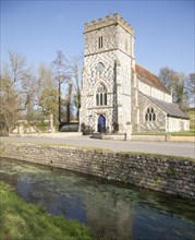 Village parish church of All Saints and St Mary, Chitterne, Wiltshire, England, UK