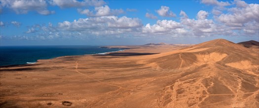 Coast near Los Molinos, north-west Fuerteventura, Canary Islands, Spain, Europe