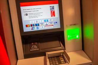ATM of a savings bank in Germany