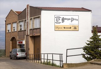 Bodegas Perica wine production building, San Asensio, La Rioja Alta, Spain, Europe