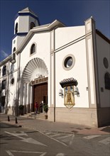 Parish church of Nuestra Senora del Carmen, Fuengirola, Costa del Sol, Andalusia, Spain, Europe