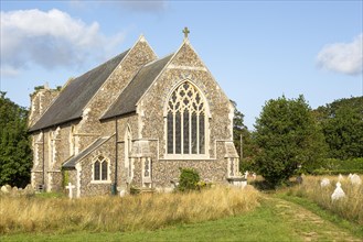 Village parish church of Saint Andrew, Alderton, Suffolk, England, UK