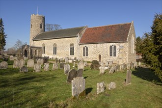 Church of Saint Andrew, Wissett, Suffolk, England, UK