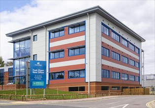 New office building Fred Olsen Cruise Lines company, Whitehouse industrial estate, Ipswich,