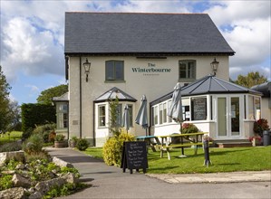 The Winterbourne freehouse community owned pub, Winterbourne Bassett, Wiltshire, England, Uk