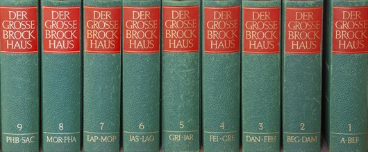 Encyclopaedia Brockhaus Lexicon Books, Germany, Europe