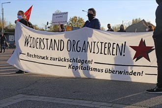 Karlsruhe: Around 130 participants in a counter-demonstration against the demonstration organised