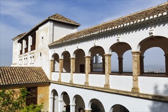 Palacio de Generalife, Moorish architecture, Alhambra, Granada, Spain, Europe