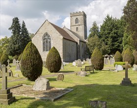 Church of Saint Mary, Hartpury, Gloucestershire, England, UK