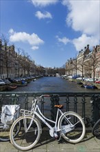 Bicycle city with canals, travel, cyclist, bike, bicycle, completed, tourism, mobility, centre,