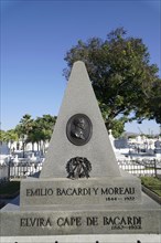 Bacardi tomb, spirits producer, Cementerio Santa Ifigenia, Santiago de Cuba, Cuba, Central America