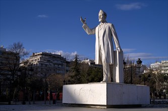 Statue, Monument, Statue of Eleftherios Venizelos, Corfu Park, Thessaloniki, Macedonia, Greece,