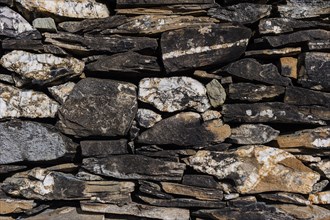 Structure of a stone wall, natural slate, slate slab, stone, stone structure, texture, wall, stone