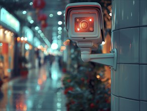 Camera for monitoring critical infrastructure such as streets, schools, squares, authorities, AI