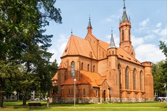 Catholic church of the Blessed Virgin Mary. Druskininkai, Lithuania, Europe
