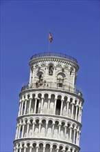 Spire, Leaning Tower of Pisa, Torre Pendente, UNESCO World Heritage Site, Tuscany, Italy, Europe