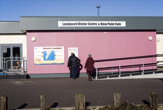 Landguard Visitor Centre and View Point Cafe, Felixstowe, Suffolk, England, United Kingdom, Europe