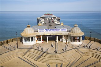 The pier at Cromer with the Pavilion theatre, Norfolk, England, United Kingdom, Europe