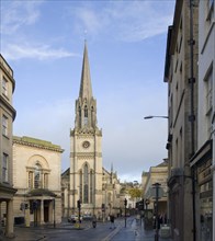 Church of Saint Michael, Walcot Street, Bath, Somerset, England built in Early English style of