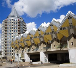 Kubuswoning Cube Houses, Blaak, Rotterdam, Netherlands architect Piet Blom