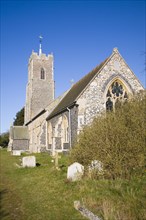 Parish church of Saint John the Baptist, Campsea Ashe, Suffolk, England, UK