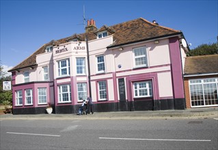 The Bristol Arms public house, Shotley, Gate, Suffolk, England, United Kingdom, Europe