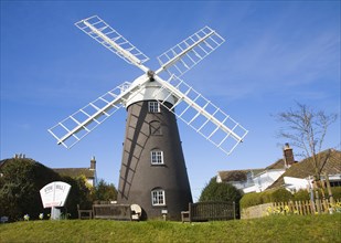 Stow Mill windmill, Mundesley, Norfolk, England, United Kingdom, Europe
