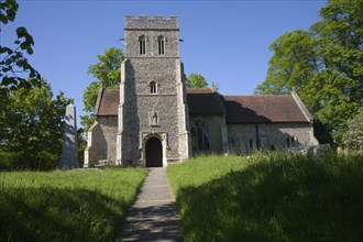 Parish church of Saint Mary, Playford, Suffolk, England, UK