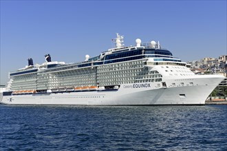 Cruise ship Celebrity EQUINOX, year of construction 2009, 317, 2m long, 2850 passengers, at the