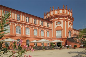 Baroque Biebrich Palace, Biebrich, Wiesbaden, Taunus, Hesse, Germany, Europe