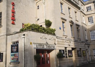 1930s independent Little Theatre cinema, Bath, Somerset, England, United Kingdom, Europe