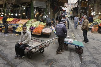 Worker in a bazaar, Tehran, Iran, on 18/03/2019, Asia