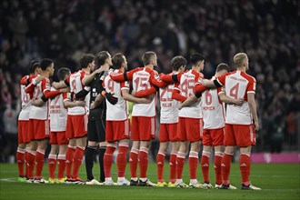 Mourning in honour of Andreas Andi Brehme, commemoration, minute's silence, minute's silence, FC