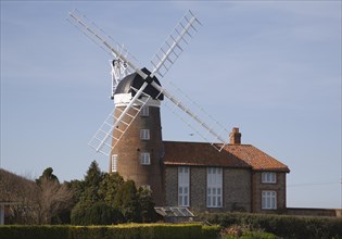 Windmill at Weybourne, Norfolk, England, United Kingdom, Europe