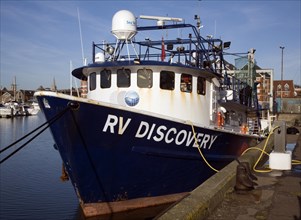 RV Discovery survey ship, Ipswich, Suffolk, England, United Kingdom, Europe