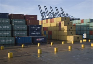 The Port of Felixstowe is Britain's busiest container port and one of the largest in Europe,