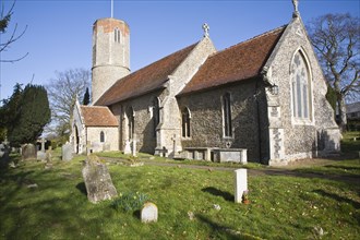 Hasketon Saint Andrew parish church, Hasketon, Suffolk, England, United Kingdom, Europe