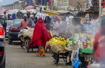 Street scene in Abuja, 06/02/2024