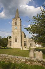 Parish church of Saint Nicholas at the village of Rattlesden, Suffolk, England, United Kingdom,