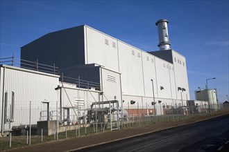 Gas fired power station, Great Yarmouth, Norfolk, England, United Kingdom, Europe
