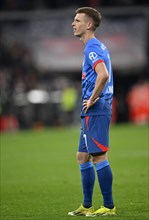 Disappointment for Dani Olmo (07) RasenBallsport Leipzig RBL, Allianz Arena, Munich, Bavaria,