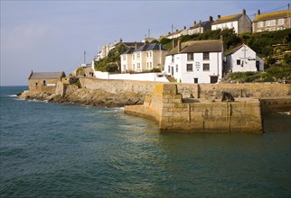 Port and small seaside resort of Porthleven, Cornwall, England, United Kingdom, Europe