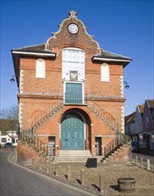 The Shire Hall built 1575 by Thomas Seckford on Market Hill, Woodbridge, Suffolk, England, United