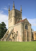 The Abbey Church of the Holy Cross, Pershore Abbey, Worcestershire, England, UK