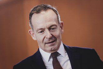 Volker Wissing (FDP), Federal Minister of Transport and Digital Affairs, recorded during the weekly